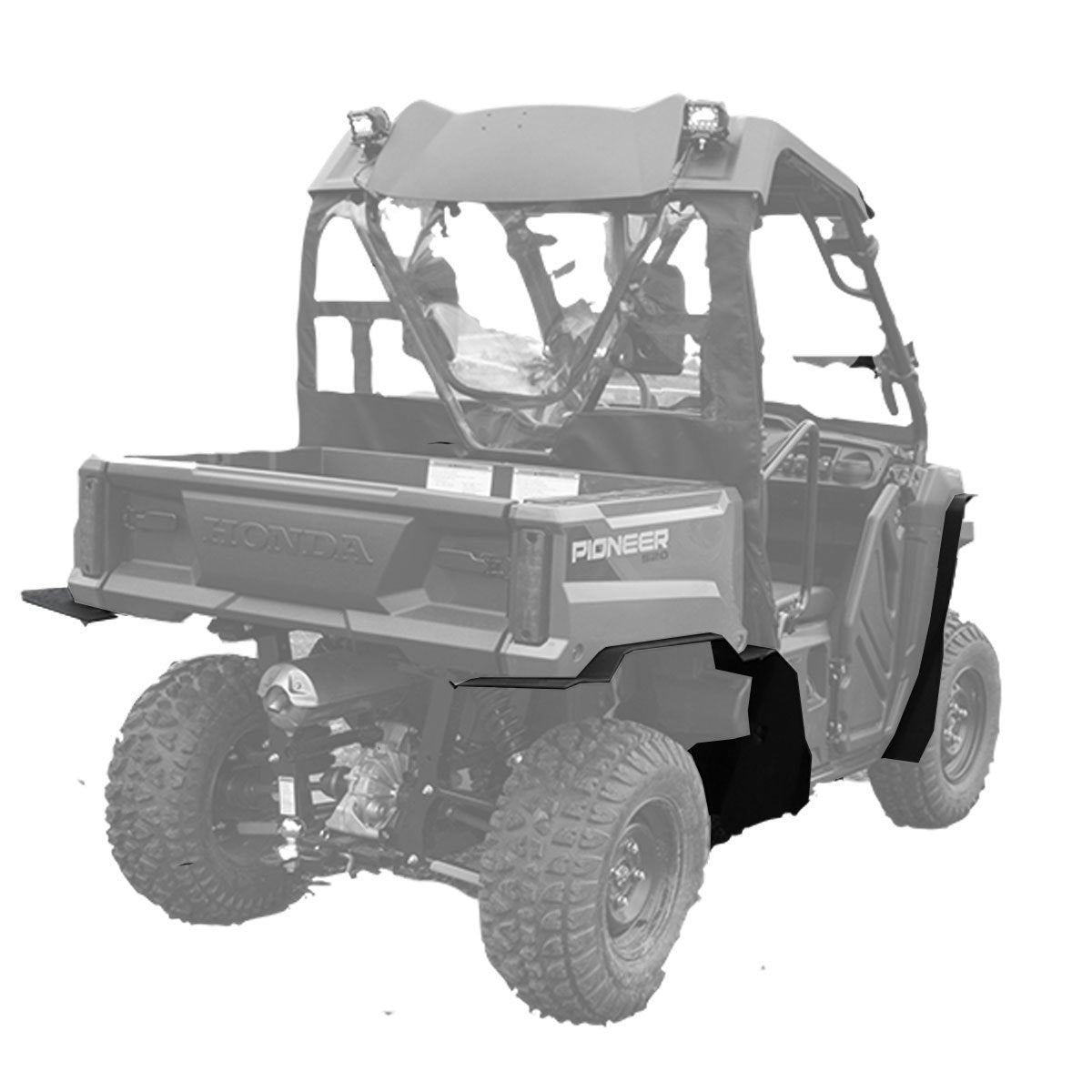 2021+ Honda Pioneer 520 Fender Flares (Max Coverage)