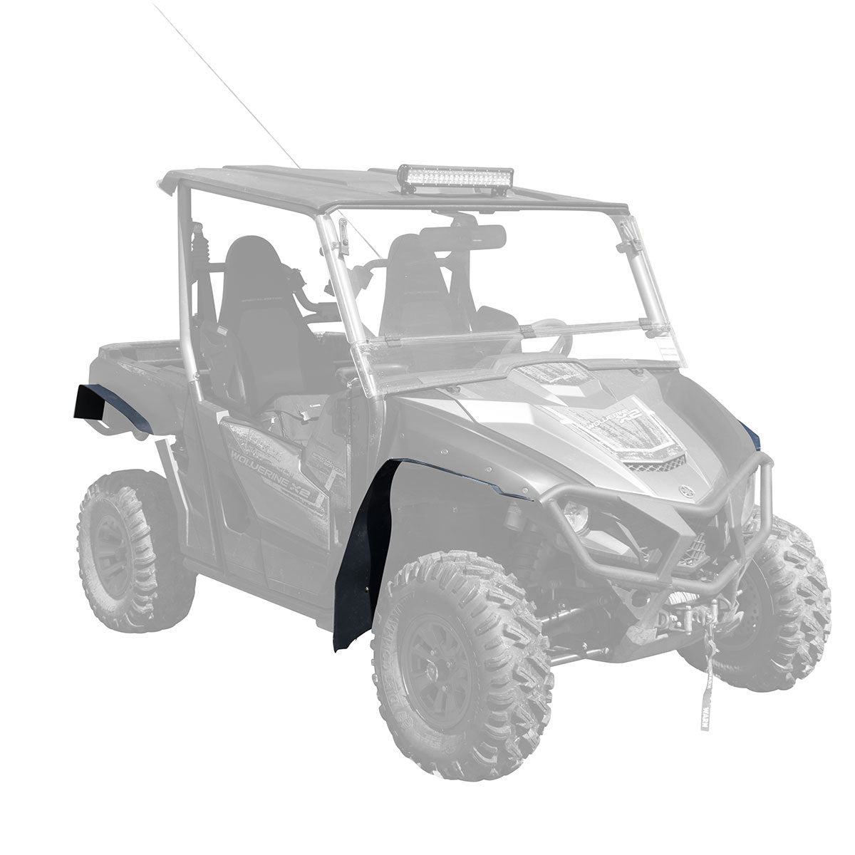 Yamaha Wolverine X2 Mud-Lite Coverage Fender Flares (Base Model) (2019-2020)