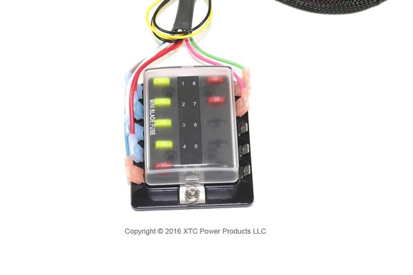 Can-Am X3 Plug and Play 6 Switch Power Control System (Strobe Avaliable)