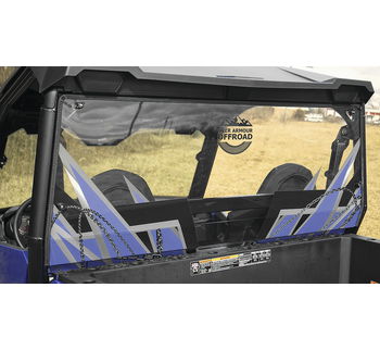 Over Armour Offroad Blue Rear Panel Window For Polaris Generals