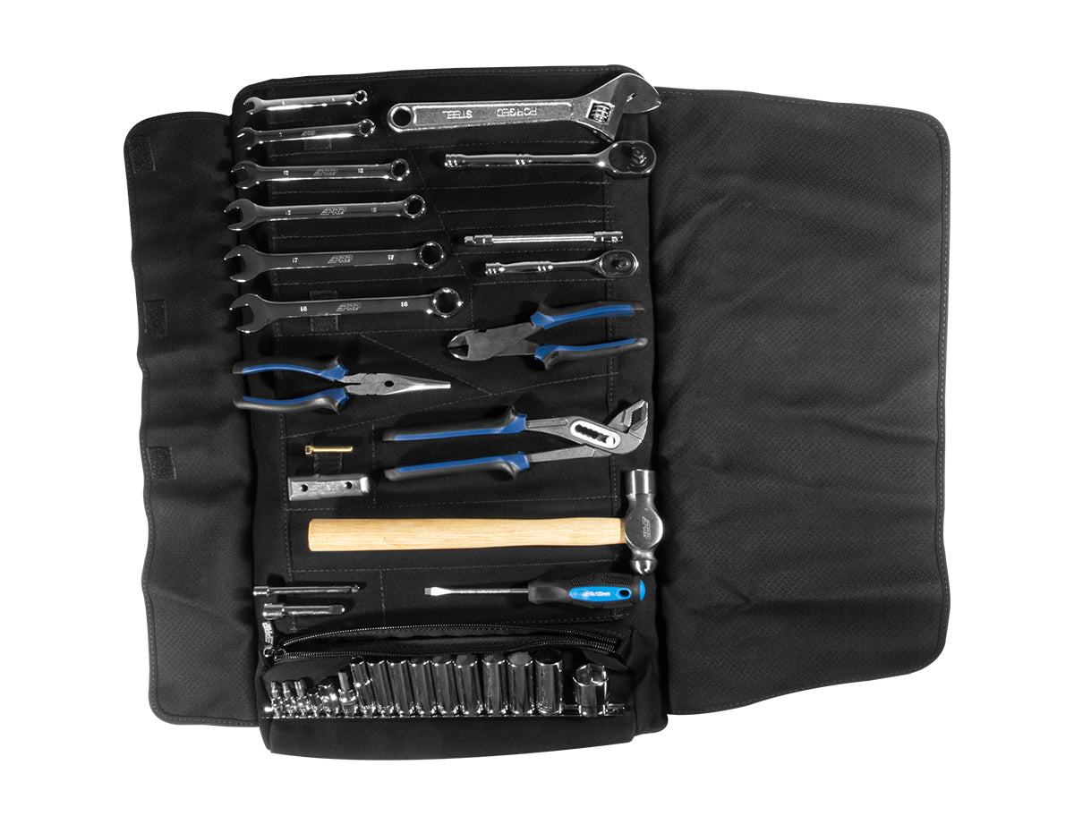 PRP Polaris RZR Roll-Up Tool Bag with 36pc Tool Kit