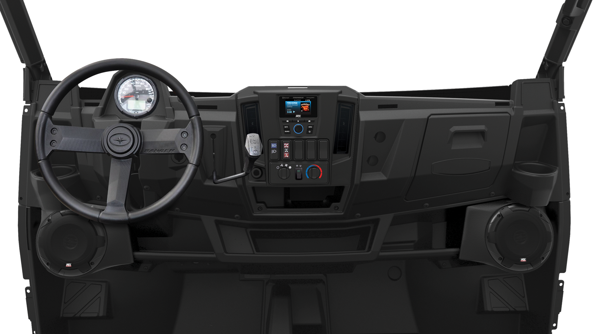 Polaris RANGER Dash Mount All-Weather Speaker Pods