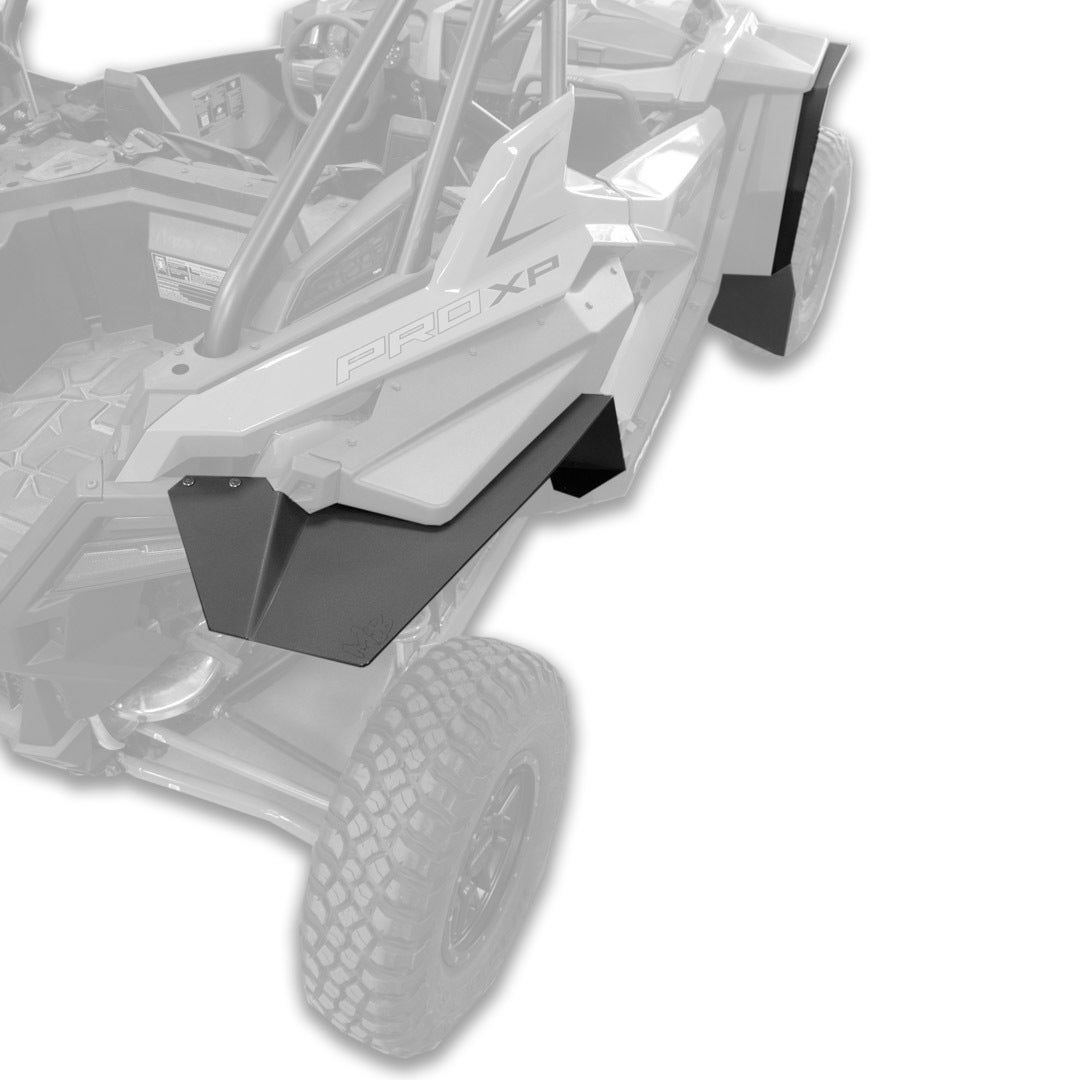 2020+ Polaris RZR Pro XP OEM Fender Extensions - Max Coverage