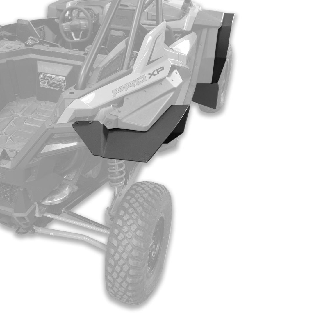 2020+ Polaris RZR Pro XP OEM Fender Extensions - Ultra Max Coverage