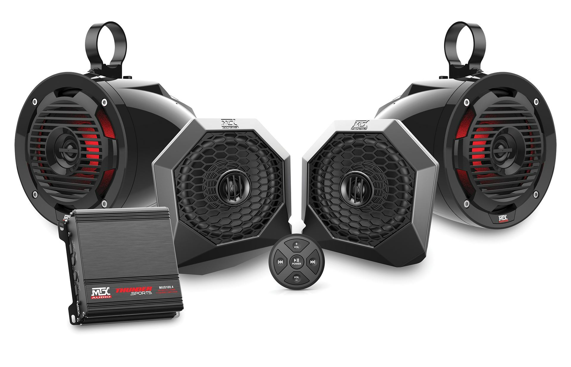 Polaris RZR Bluetooth Enabled Four Speaker Audio System