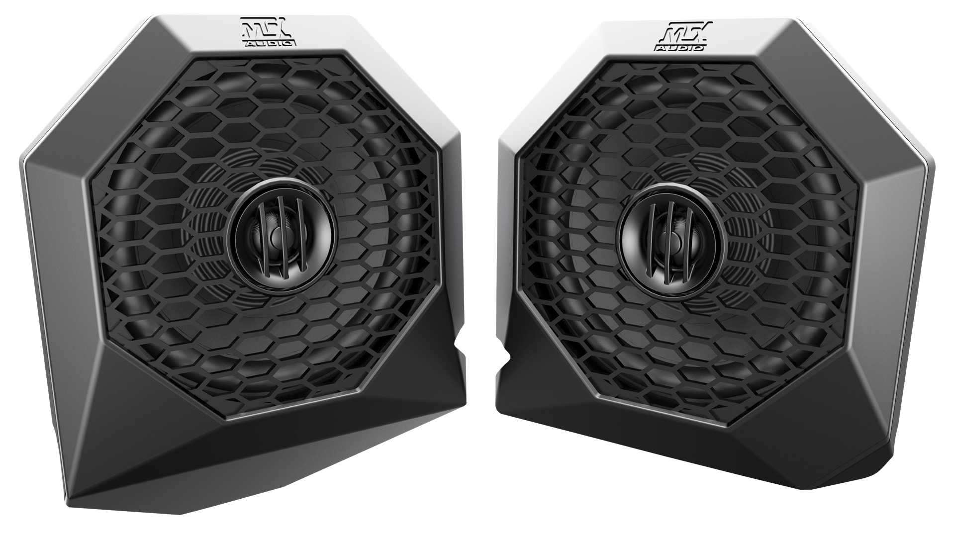 Polaris RZR Bluetooth Enabled Four Speaker, Dual Amplifier, and Single Subwoofer Audio System