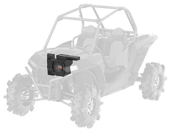 Polaris RZR Bluetooth Enabled Four Speaker, Dual Amplifier, and Single Subwoofer Audio System