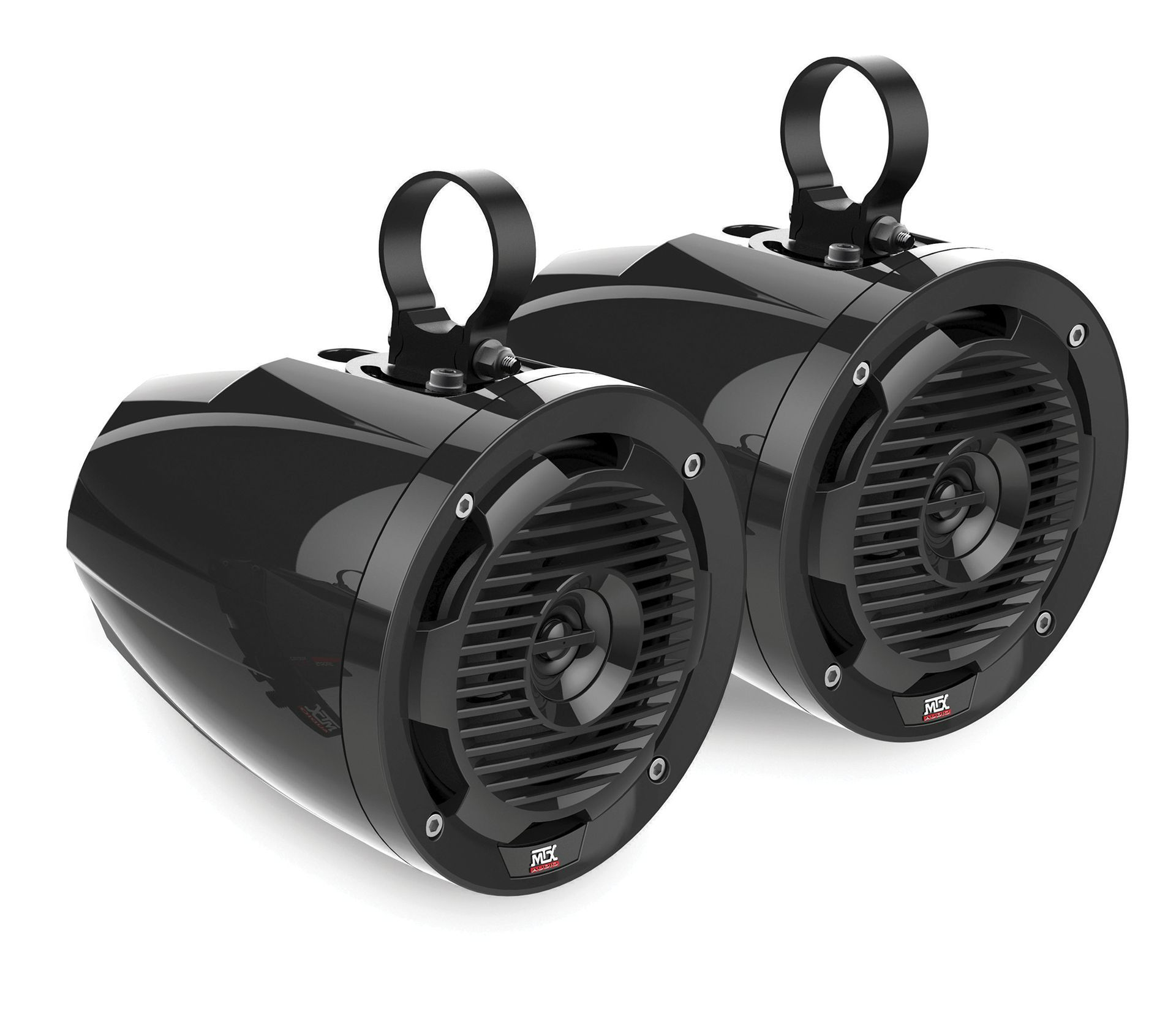 Polaris RZR Bluetooth Enabled Four Speaker, Dual Amplifier, and Single Subwoofer Audio System