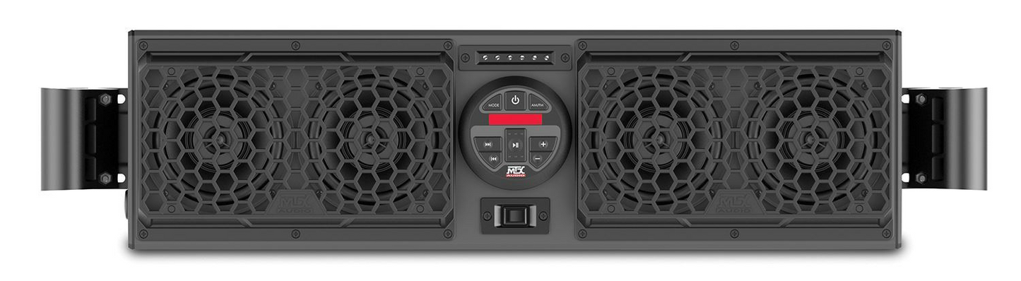 Polaris RZR Bluetooth Overhead Audio System and Amplified Subwoofer