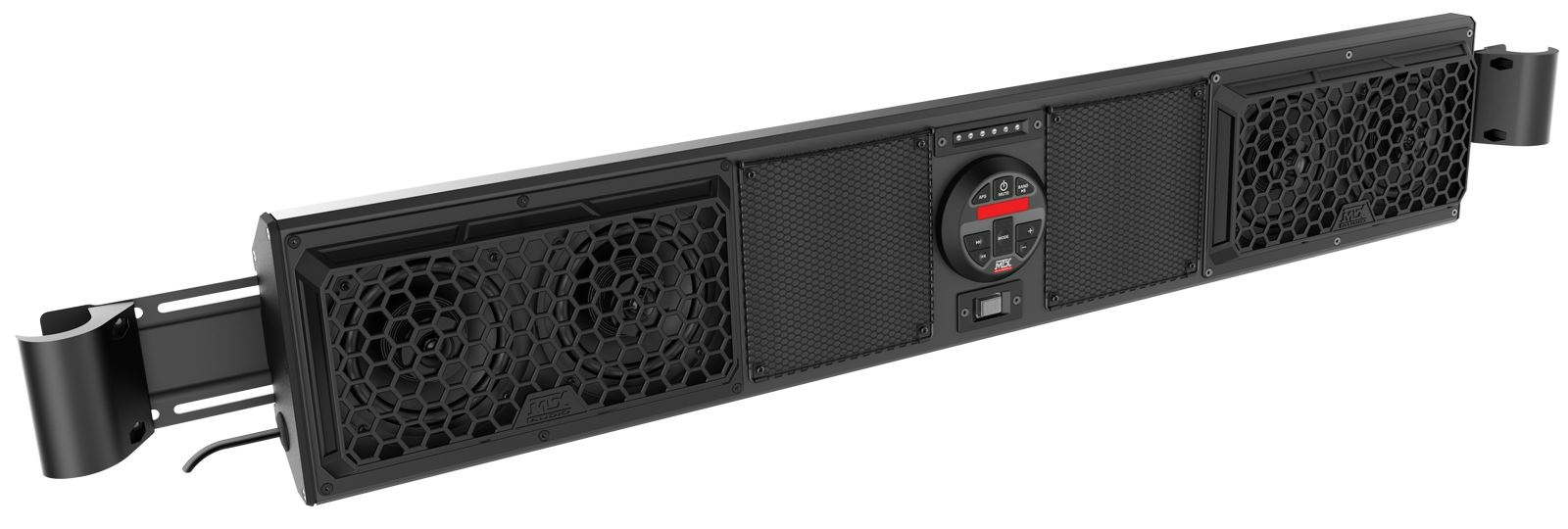 Polaris Ranger Bluetooth Overhead Audio System and Amplified Subwoofer