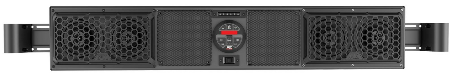 Polaris Ranger Bluetooth Overhead Audio System and Amplified Subwoofer