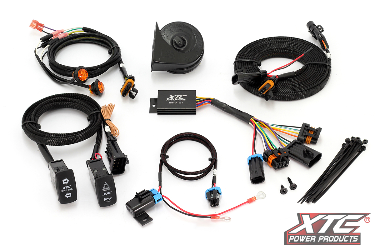 Polaris RZR XP 1000 And Turbo 2015-2018 And RZR 900 2016+ Self-Canceling Turn Signal System With Horn