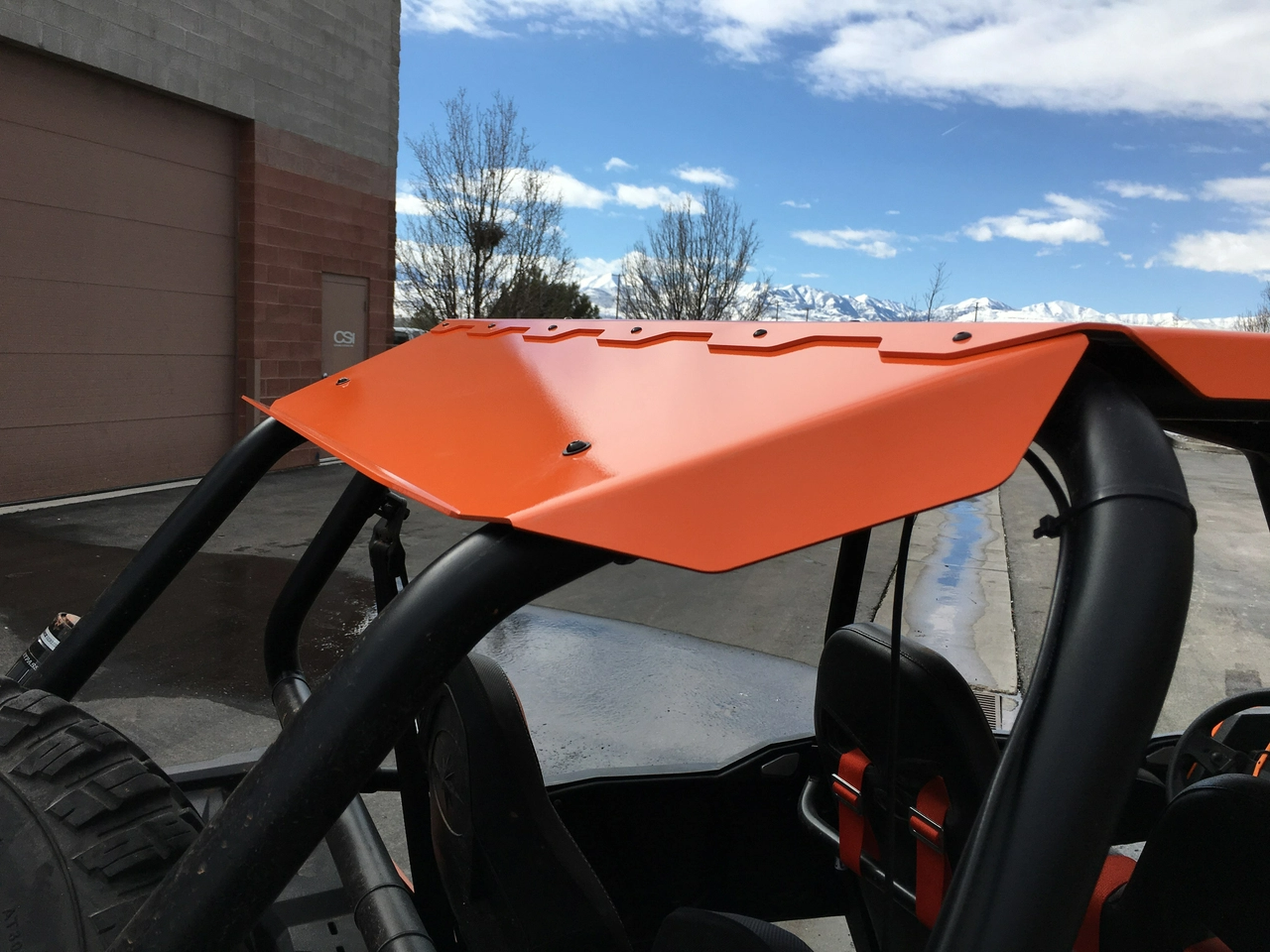 Polaris RZR XP 4 1000 And XP 4 Turbo Fast Back Aluminum Roof With Sunroof