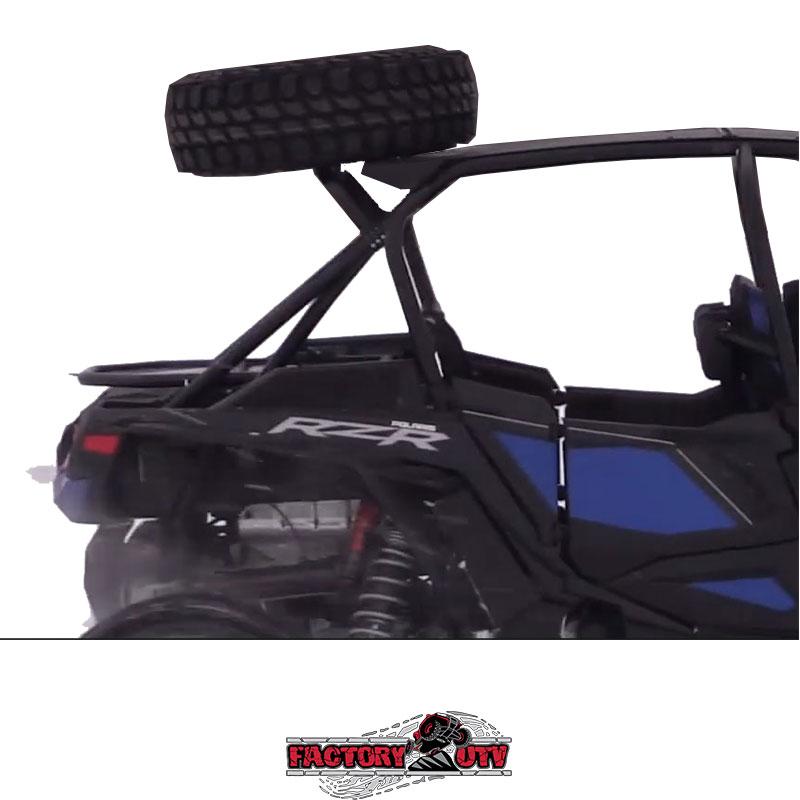 Polaris RZR XP 4 Turbo S Above The Roof Dual Clamp Spare Tire Mount