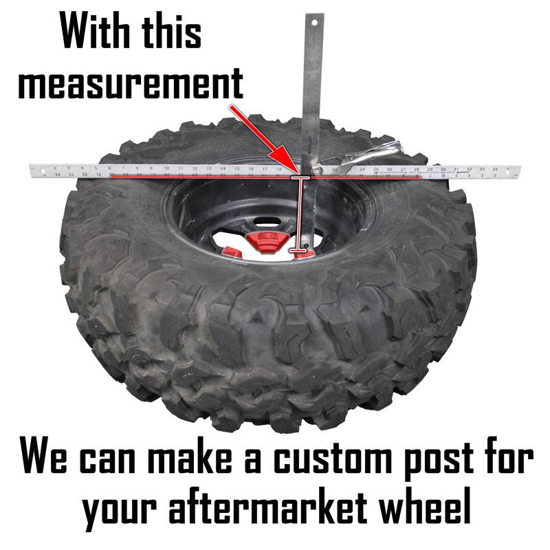 Polaris RZR XP 4 Turbo S Above The Roof Dual Clamp Spare Tire Mount