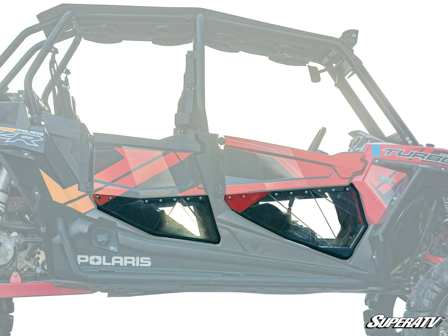 Polaris RZR XP Turbo Clear Lower Doors