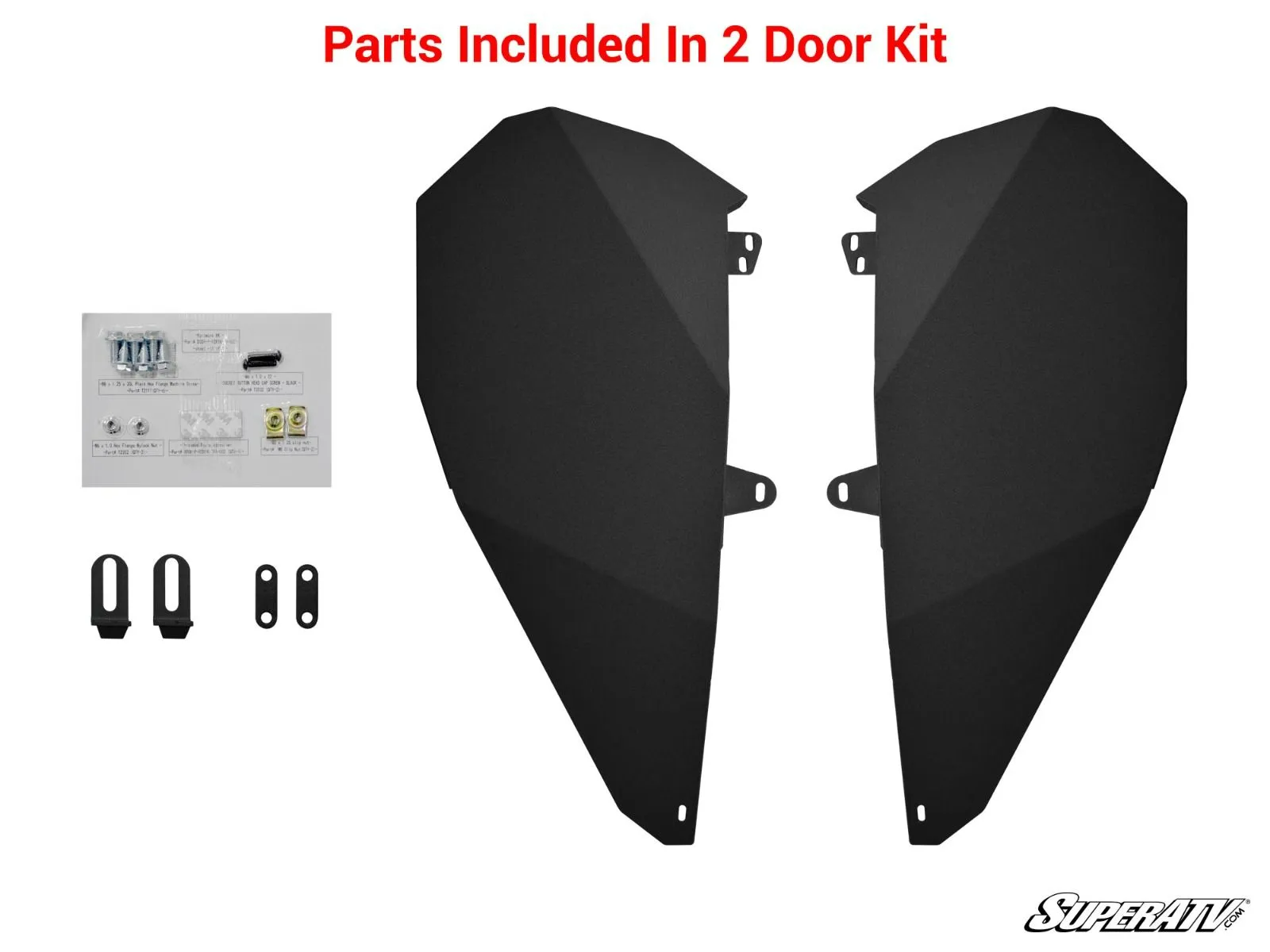Polaris RZR XP Turbo Lower Doors (2 Door)