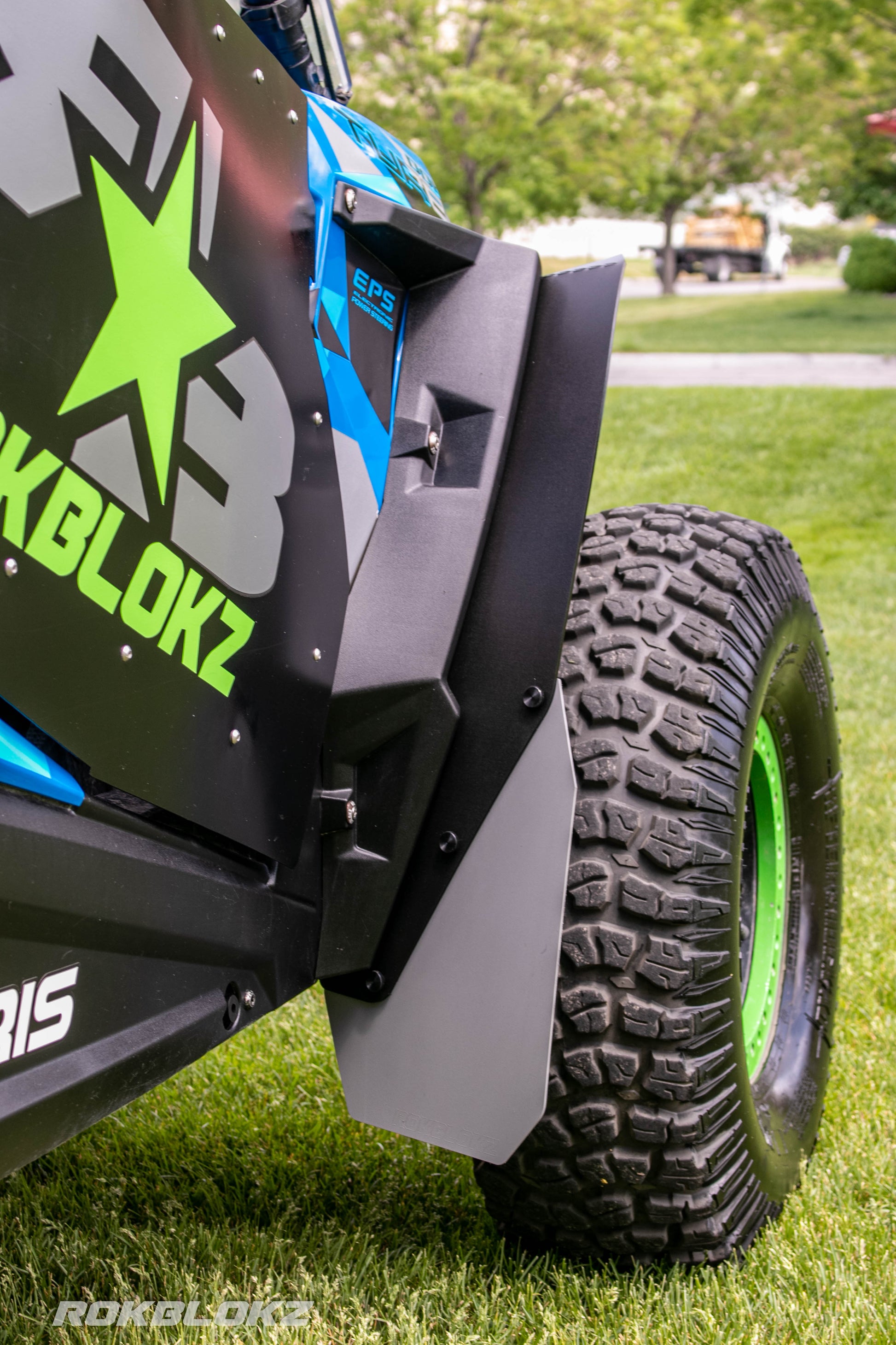 Polaris RZR S 900 & RZR S 1000 2015-2019 Mud Flaps / Fender Extensions, Front & Rear