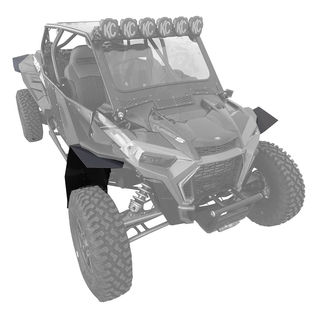 Polaris RZR Ultra MAX Coverage Fender Extensions for SuperATV Fenders