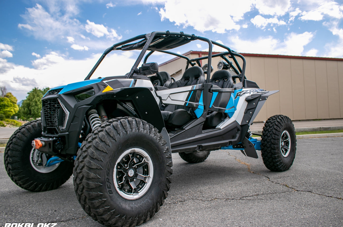 Polaris RZR XP Turbo S - "The Beast" 2018+ Mud Flaps