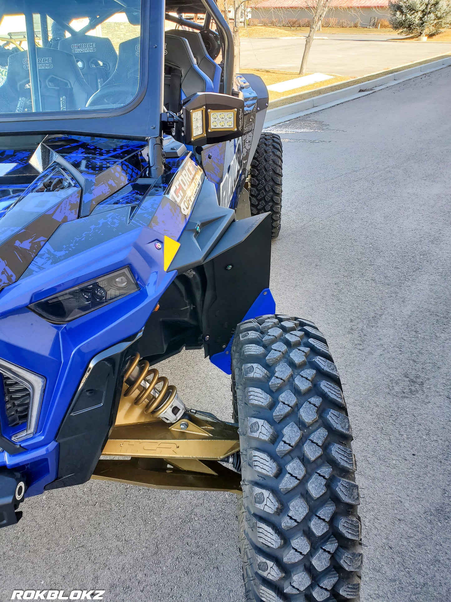 Polaris RZR XP Turbo S - "The Beast" 2018+ Mud Flaps