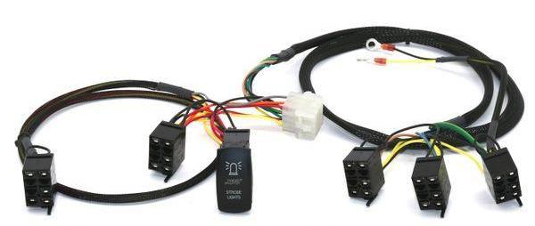 Polaris RZR Plug and Play 6 Switch Power Control System (Strobe Avaliable)
