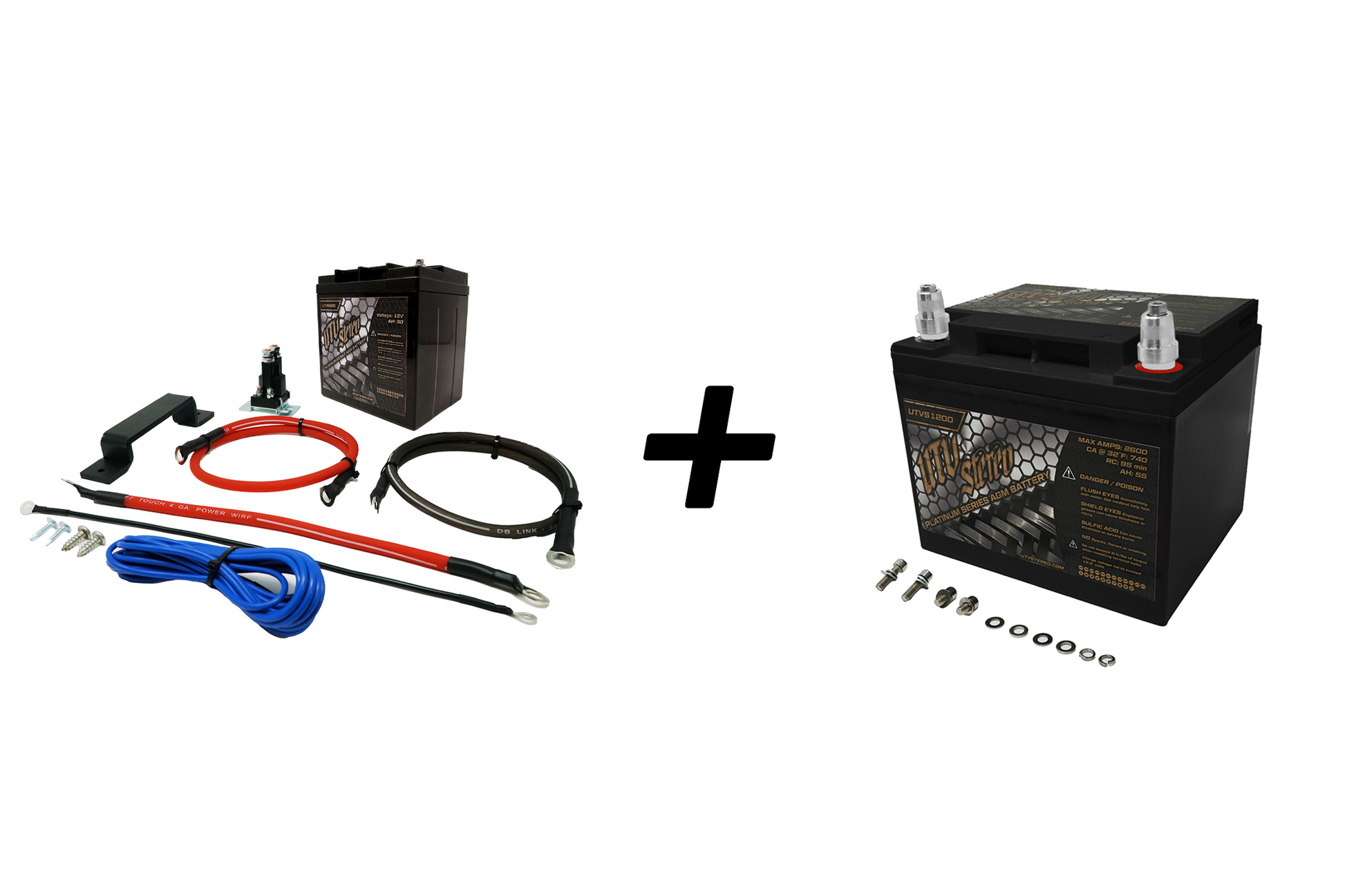 Polaris RZR 2nd Battery Kit