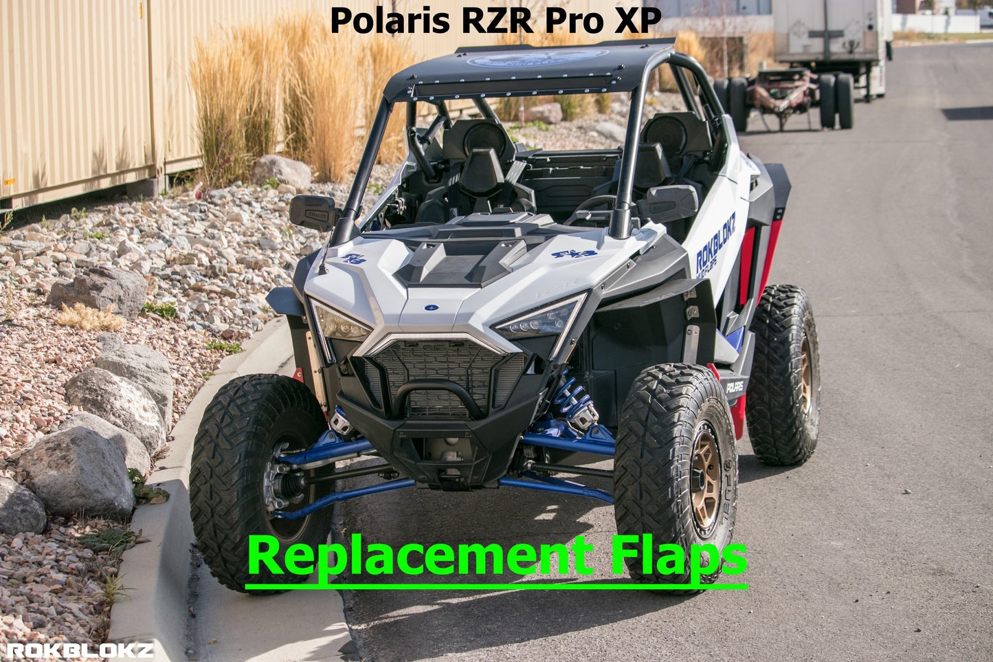 Polaris RZR Pro XP Mud Flap/Fender Extension Replacement Parts