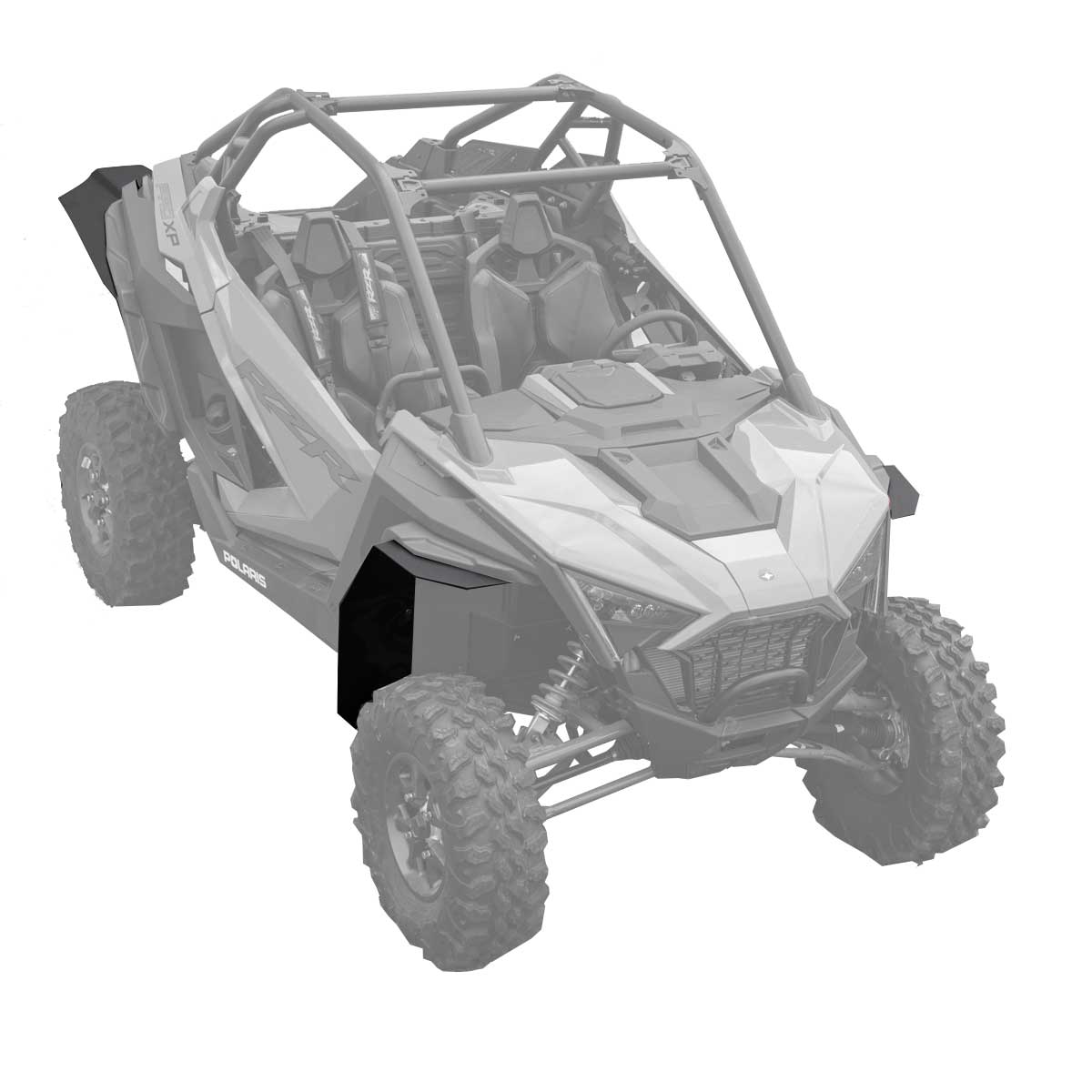 2020-2022 Polaris Pro XP SUPER ATV Mud-Lite Fender Extensions For Super ATV Fenders