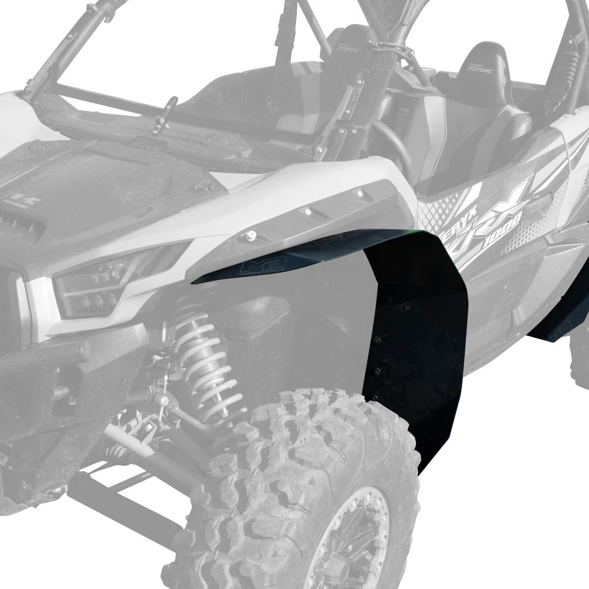 2020-2022 Kawasaki Teryx KRX 1000 Super Max Coverage Wide Fender Flares