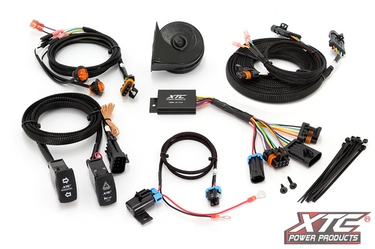 Universal Self-Canceling Turn Signal System With Horn Includes OEM Interface Wires