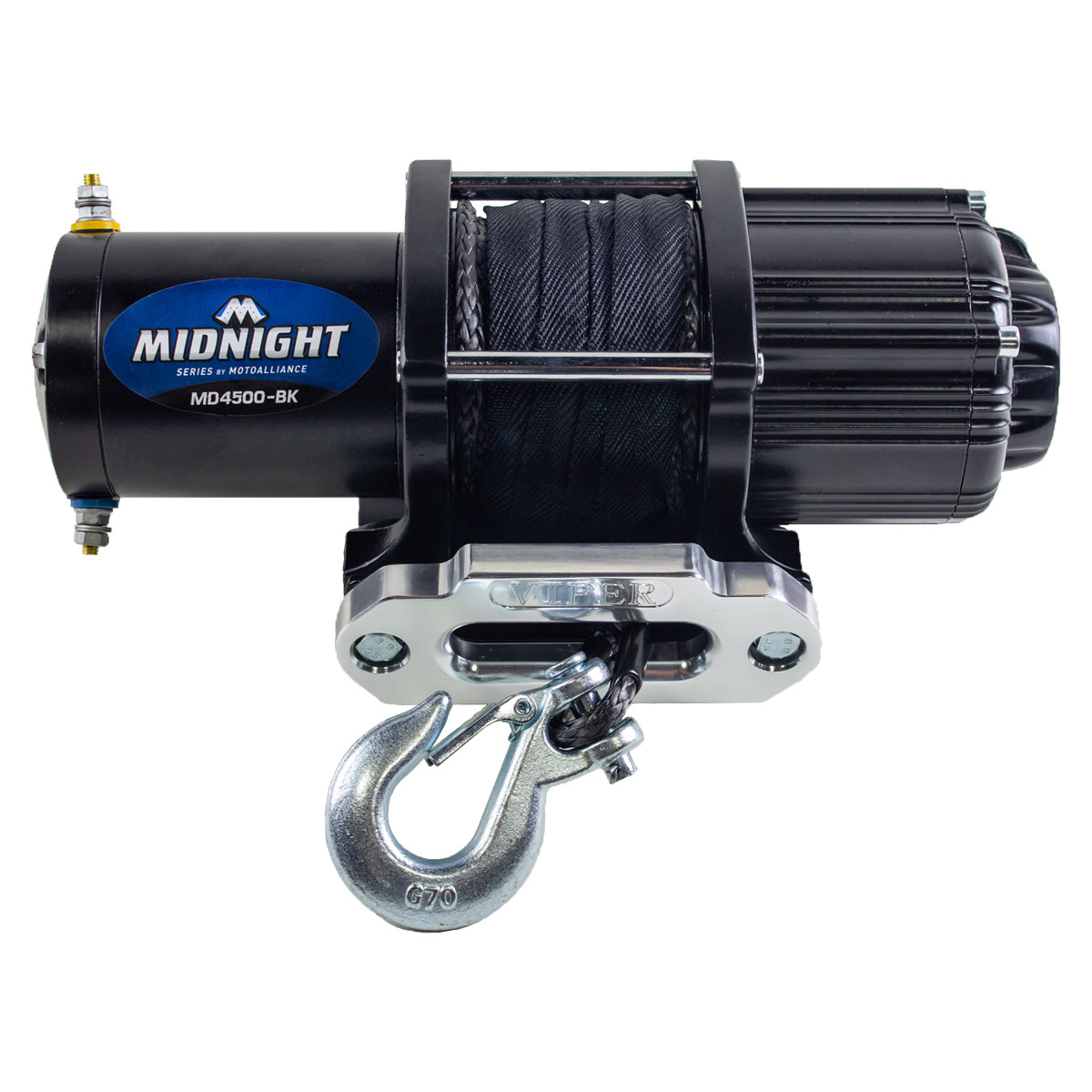 Viper Midnight UTV Winch For Polaris RZR