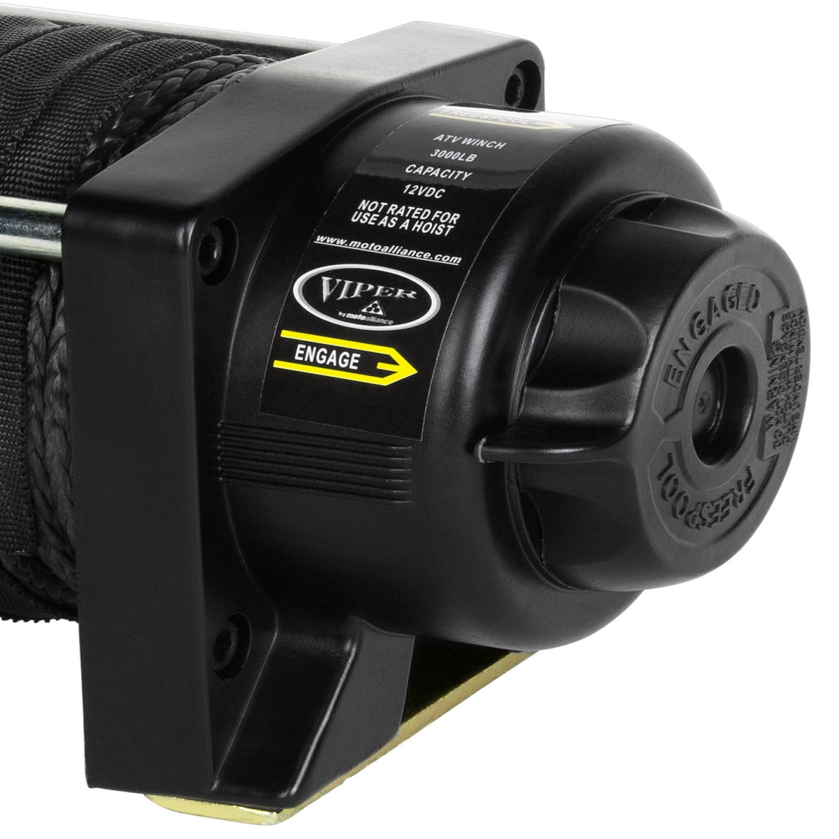 Viper Midnight UTV Winch For Polaris RZR