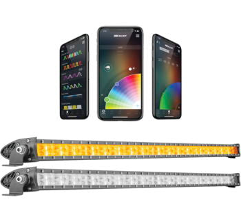 XK Glow 50 Inch XKChrom App Controlled RGBW LED Light Bar
