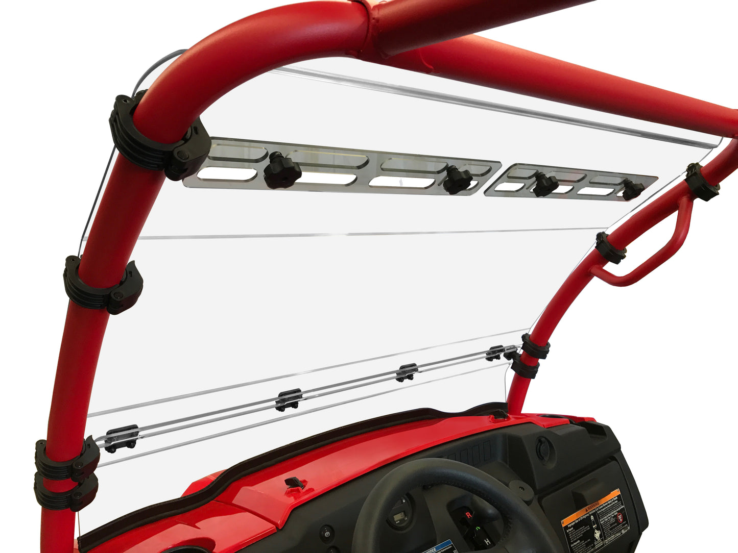 Fold Windshield Kaw Mule Sx