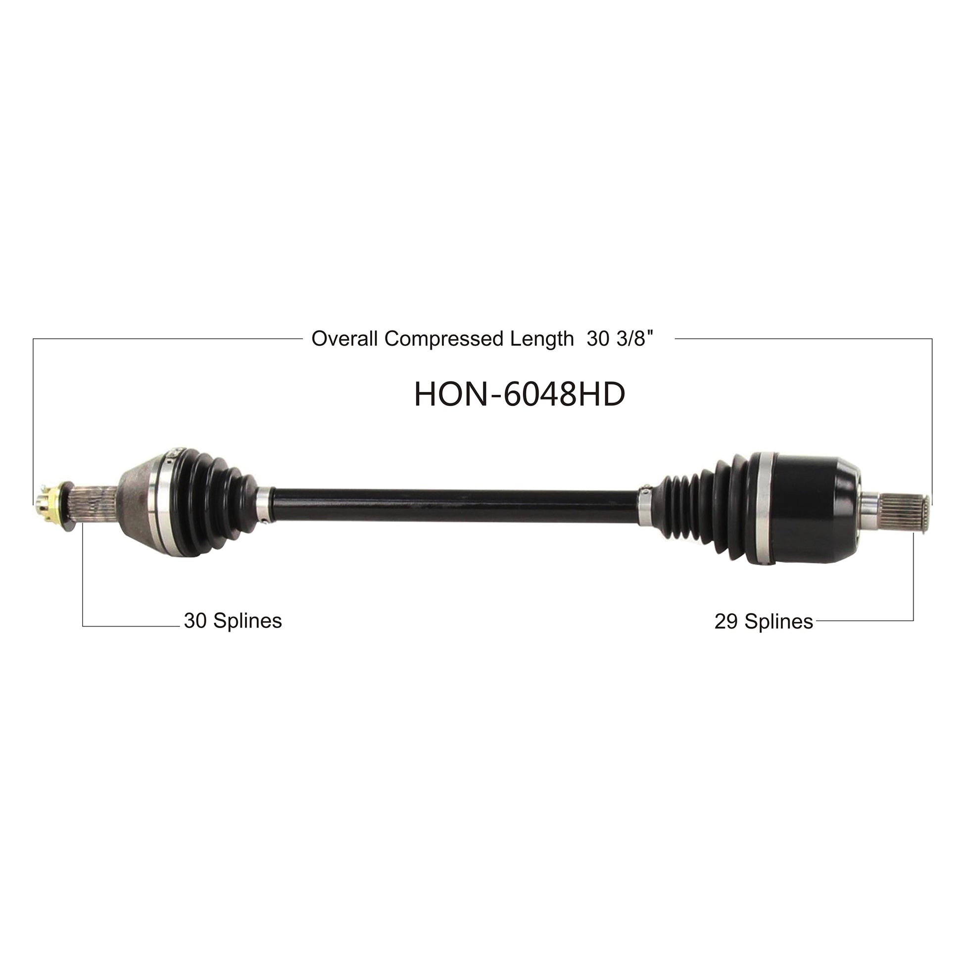 Hd 2.0 Axle Rear Hon