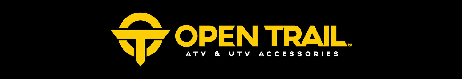 Open Trail Lg Header Sign Single Sided W/ Velcro 43.75"