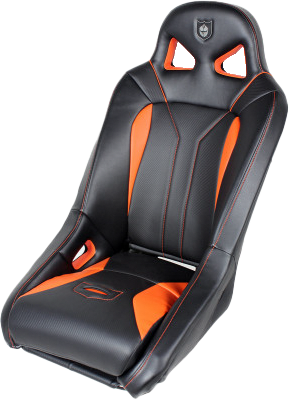 Orange Razor Seats G2 Rear Seat Orange