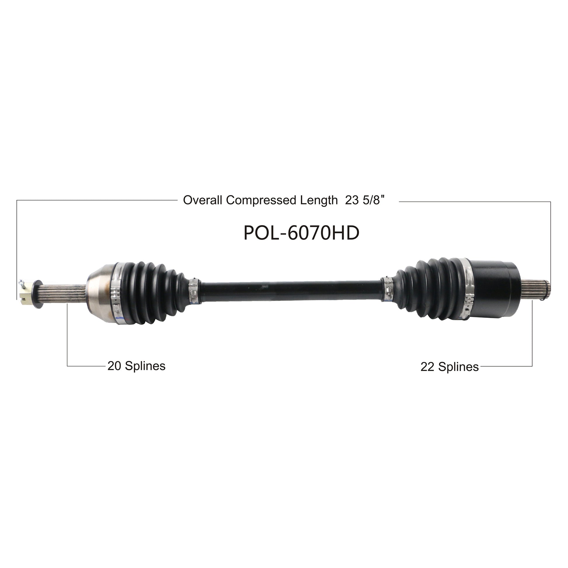 Hd 2.0 Axle Front