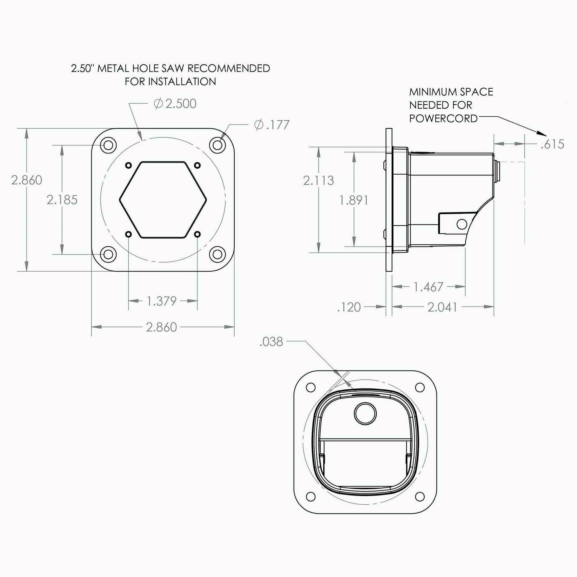 S1 Flush Mount Light Pod