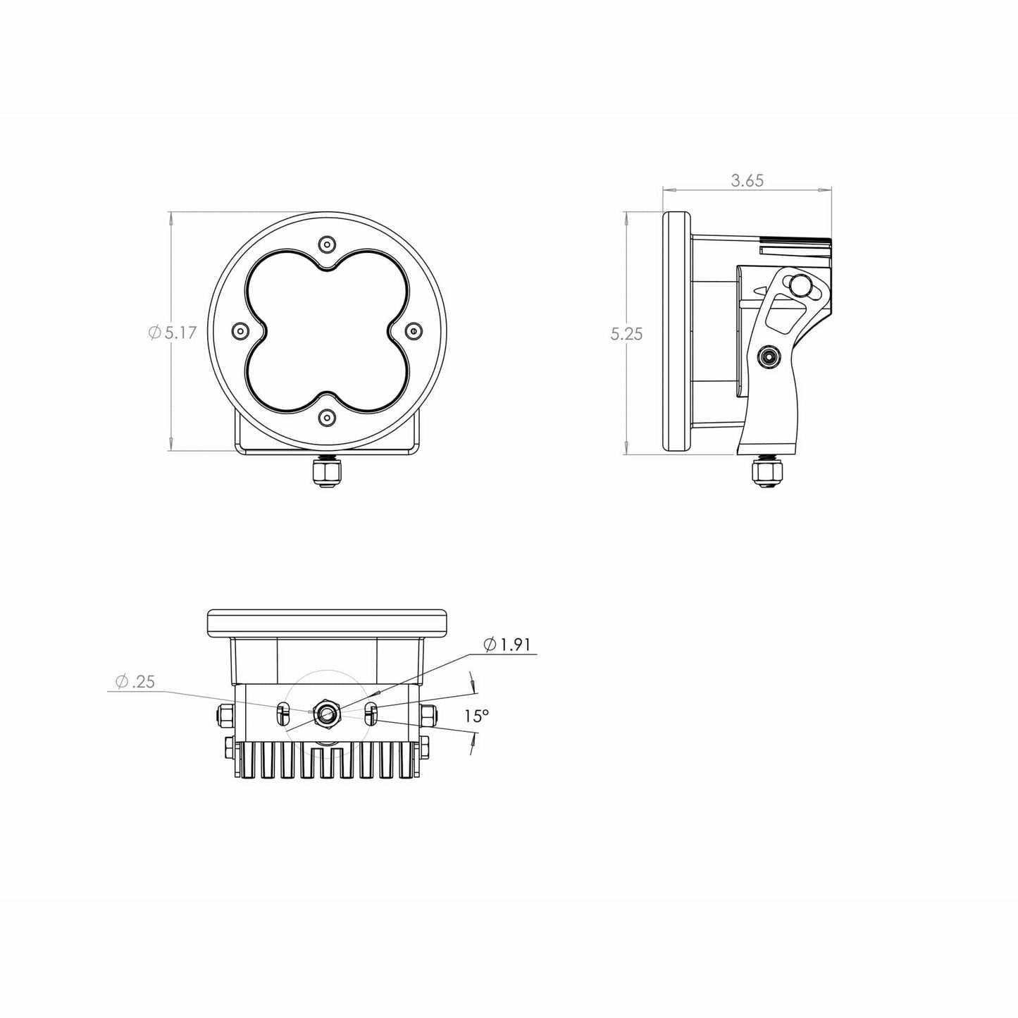 XL-R 80 LED Light Pods (Pair)