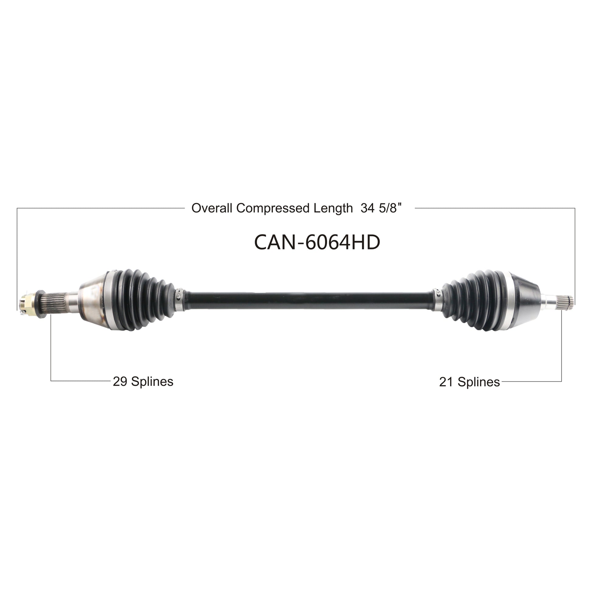 Hd 2.0 Axle Front Left