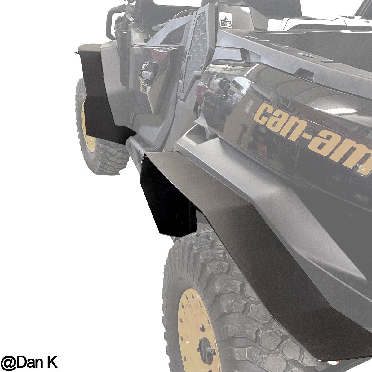 2021-2022 Can-Am Commander Ultra Max Coverage Fender Flares