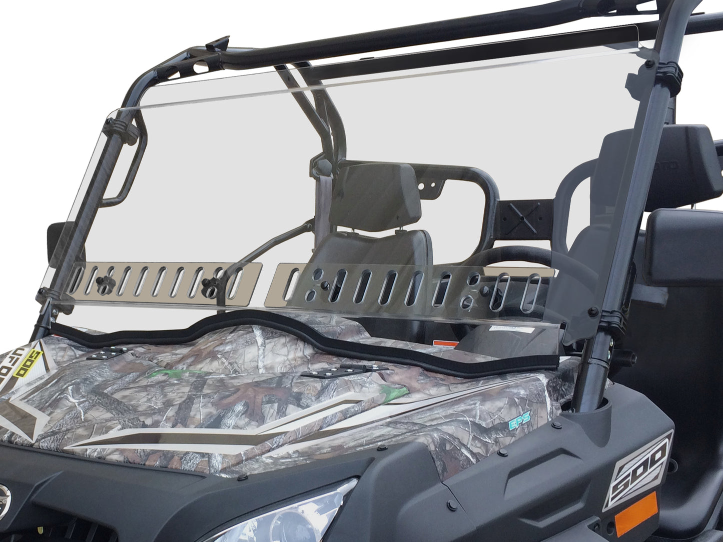 Full Wndshld Dual Vent Tinted Cf Moto U Force
