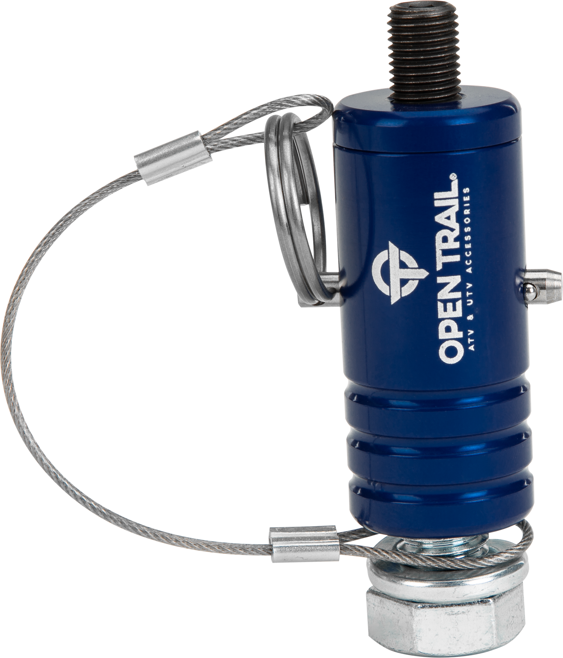 Quick Release Whip Mount Blue