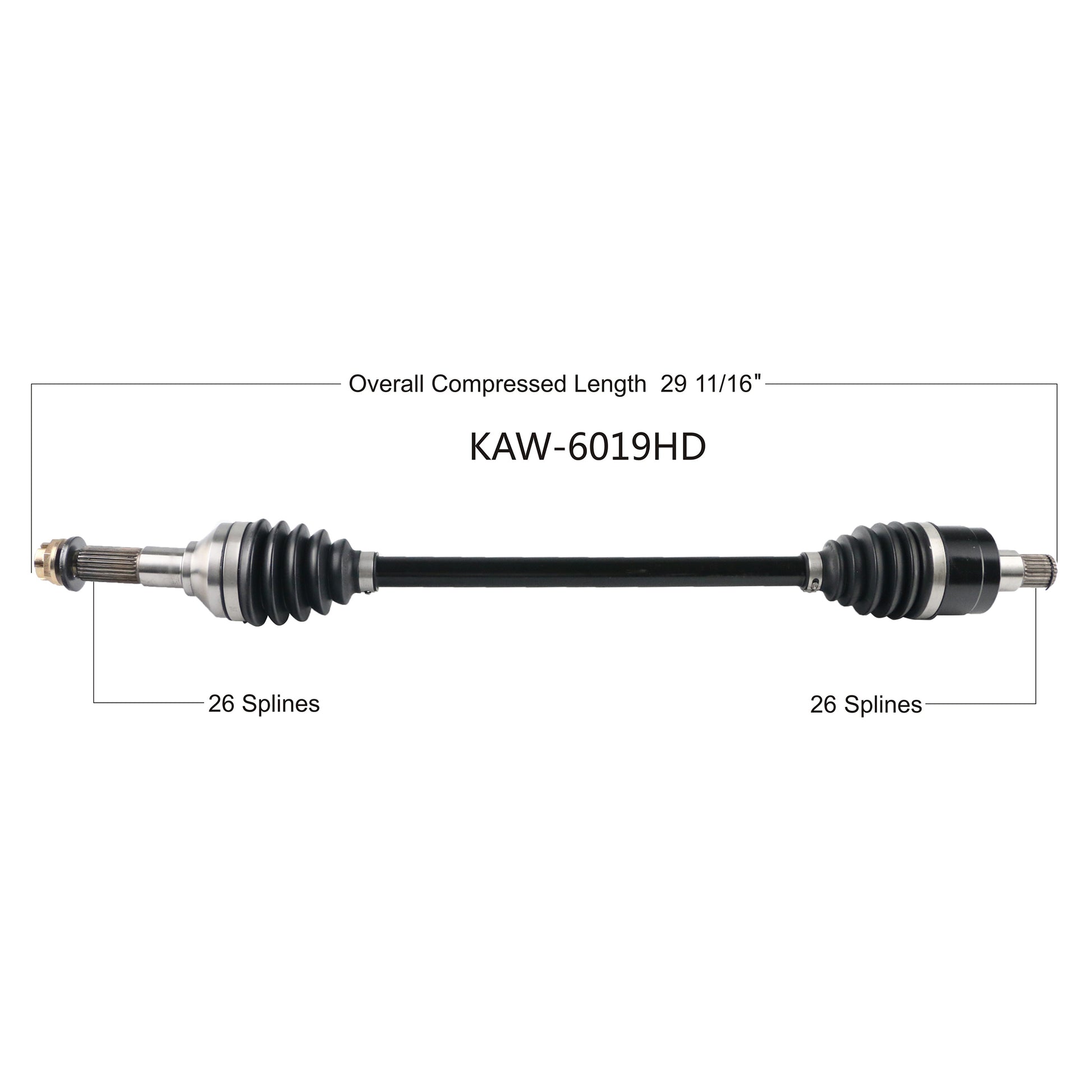 Hd 2.0 Axle Front