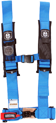 5pt Harness 3" Pads Blue Blue