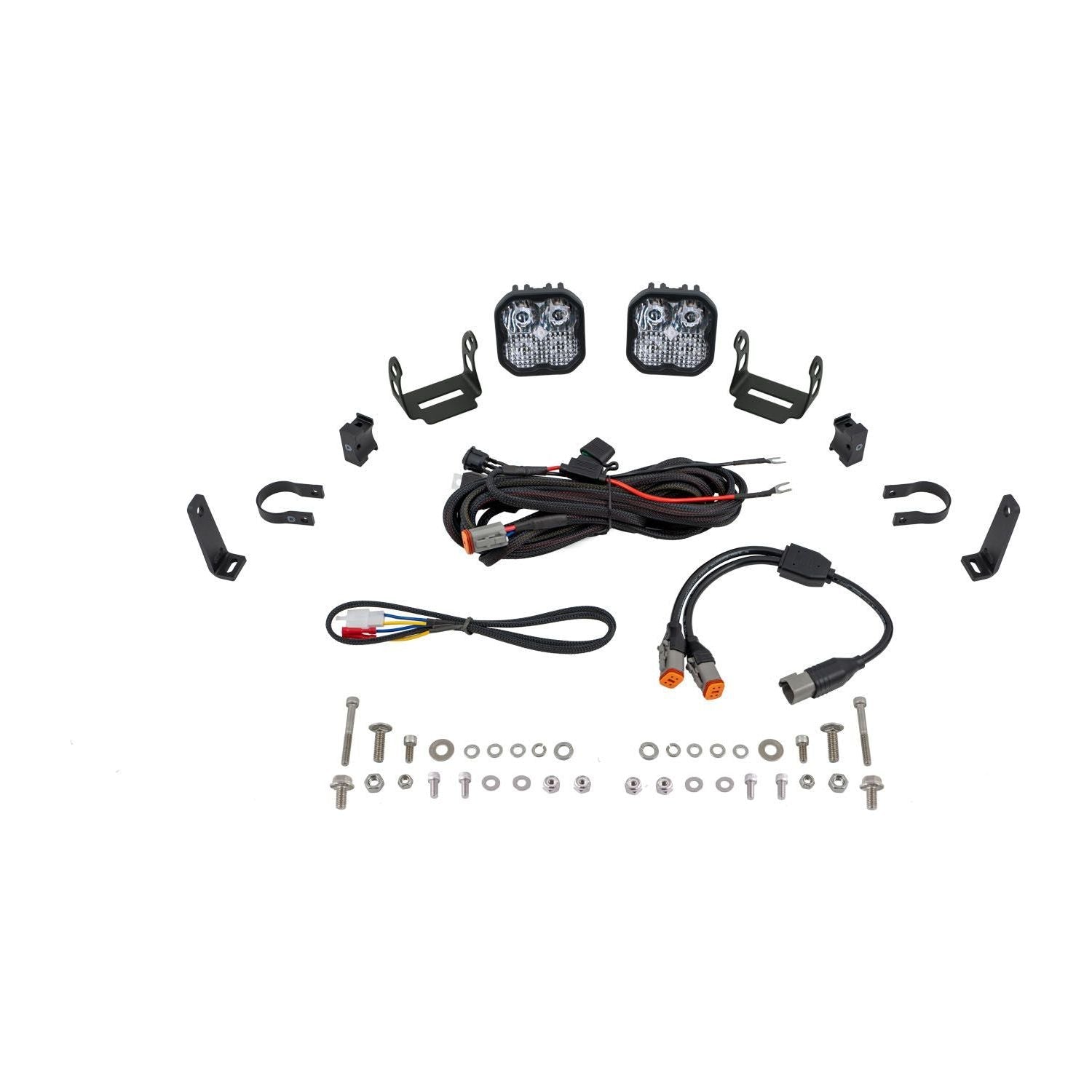 SS3 LED Pod Bumper Light Kit