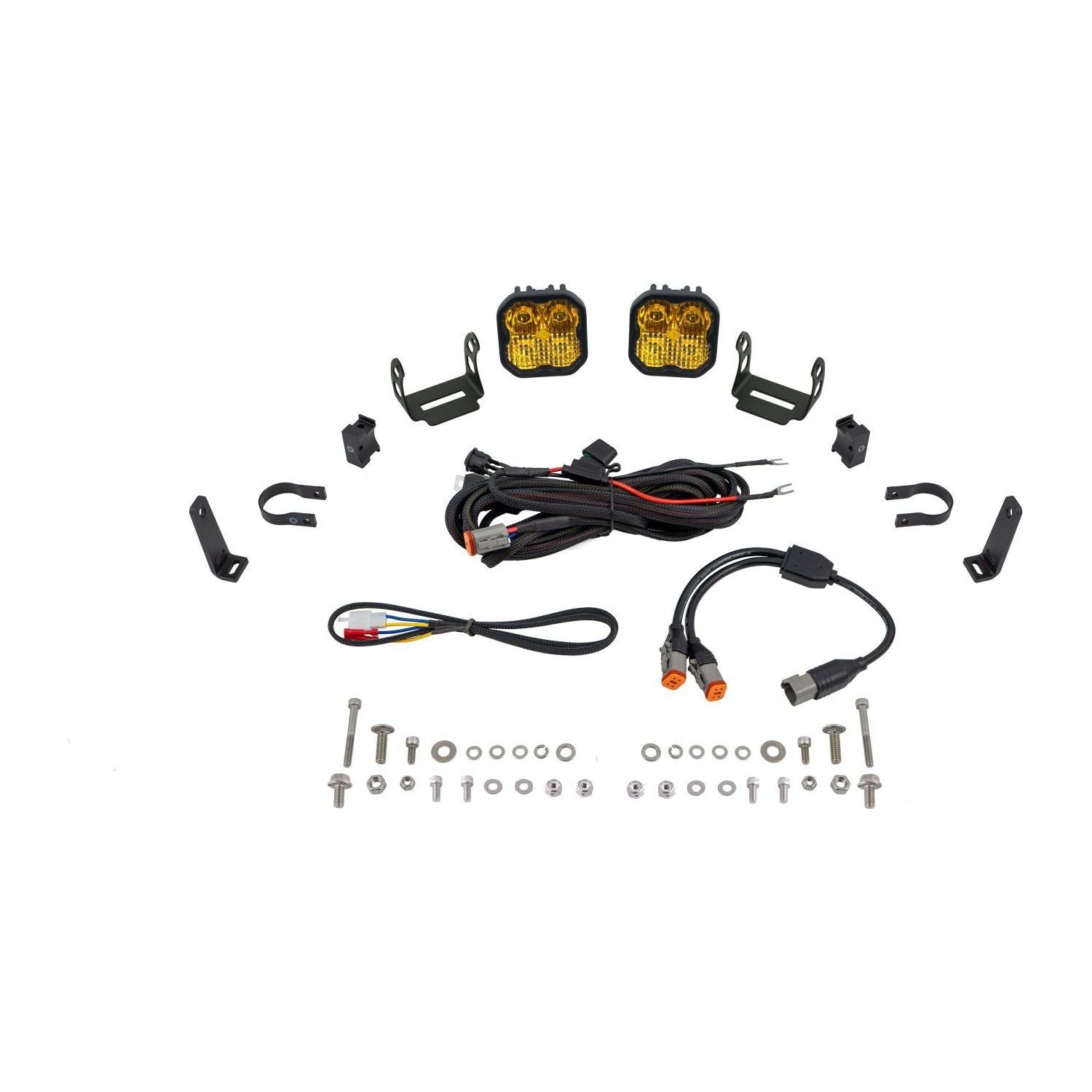 SS3 LED Pod Bumper Light Kit