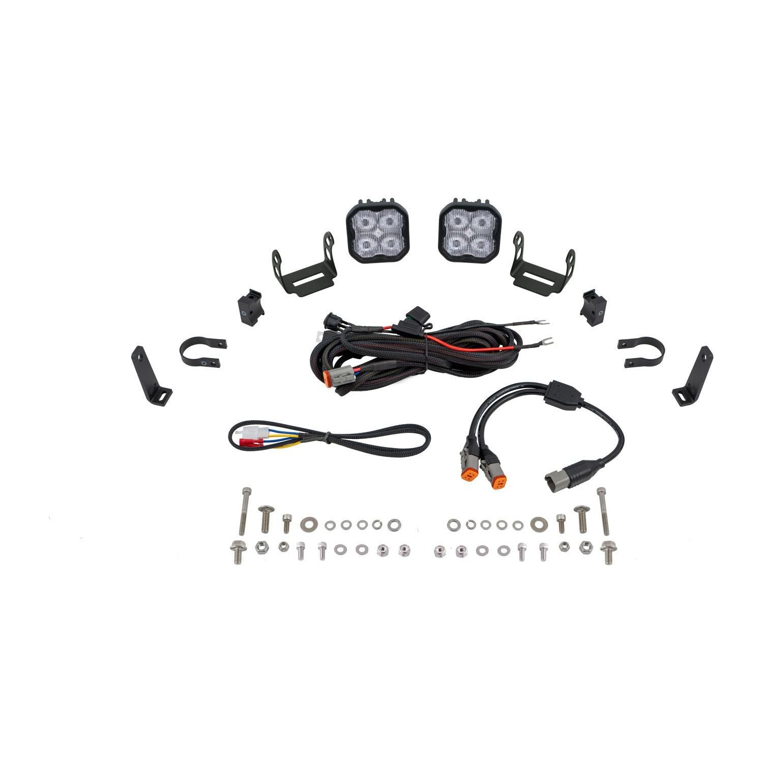 SS3 LED Pod Bumper Light Kit